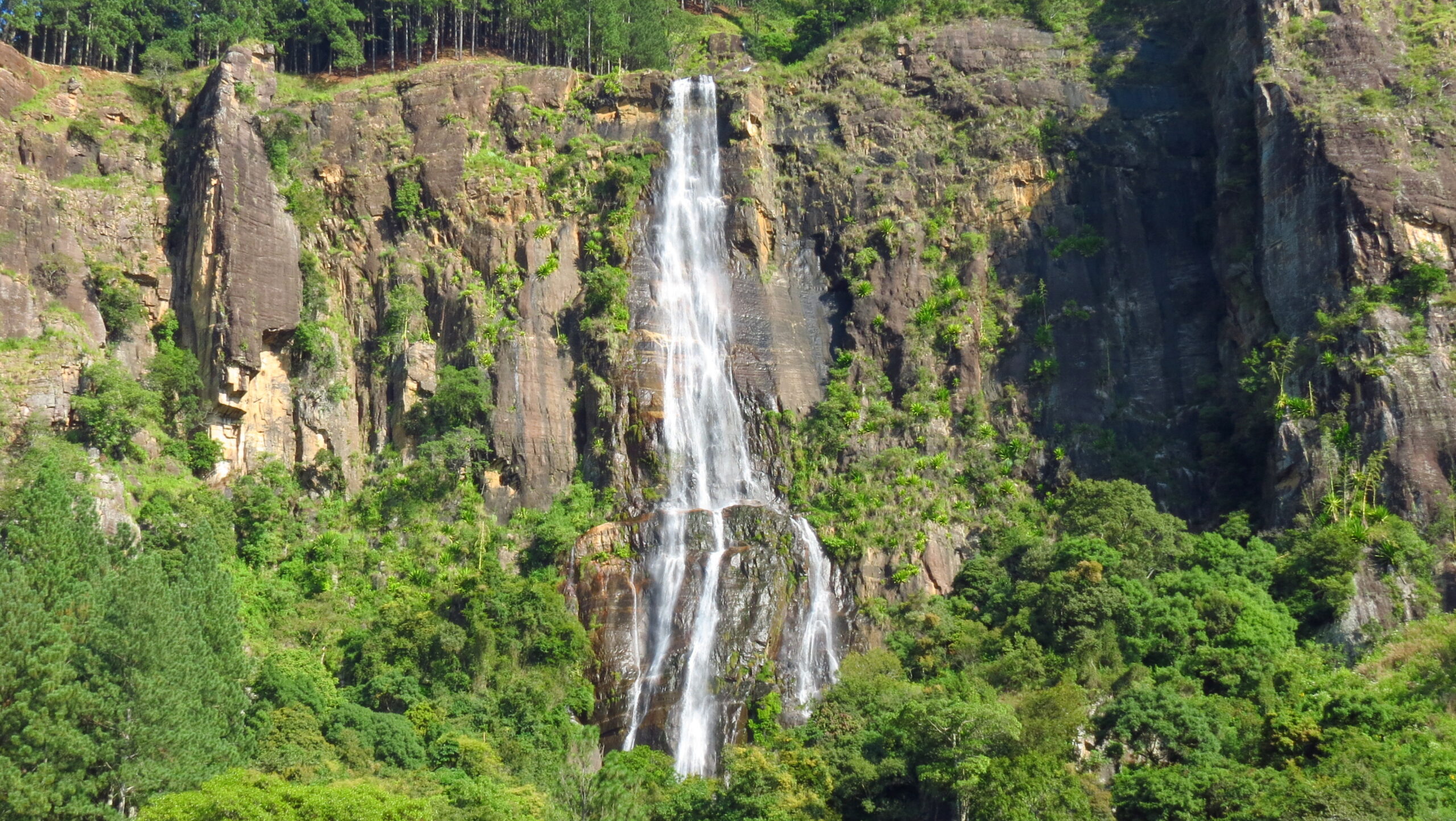 Bambarakanda Waterfall Sri Lanka